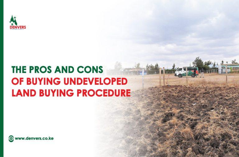 The Pros and Cons of Buying Undeveloped Land in Nairobi
