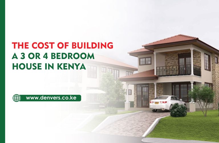 The Cost of Building a 3 or 4 Bedroom House in Kenya